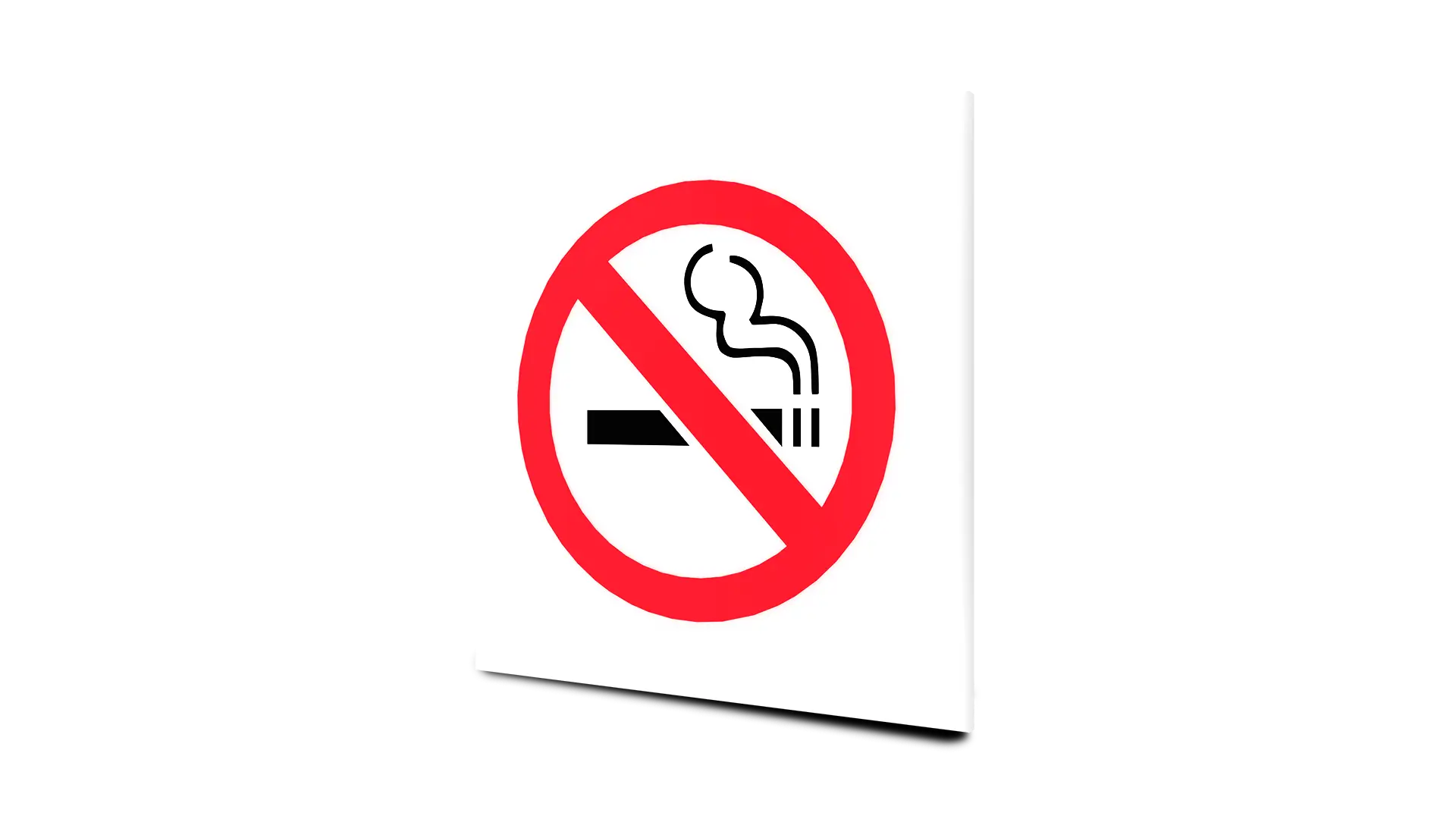 Tupakointi kielletty kieltomerkki
