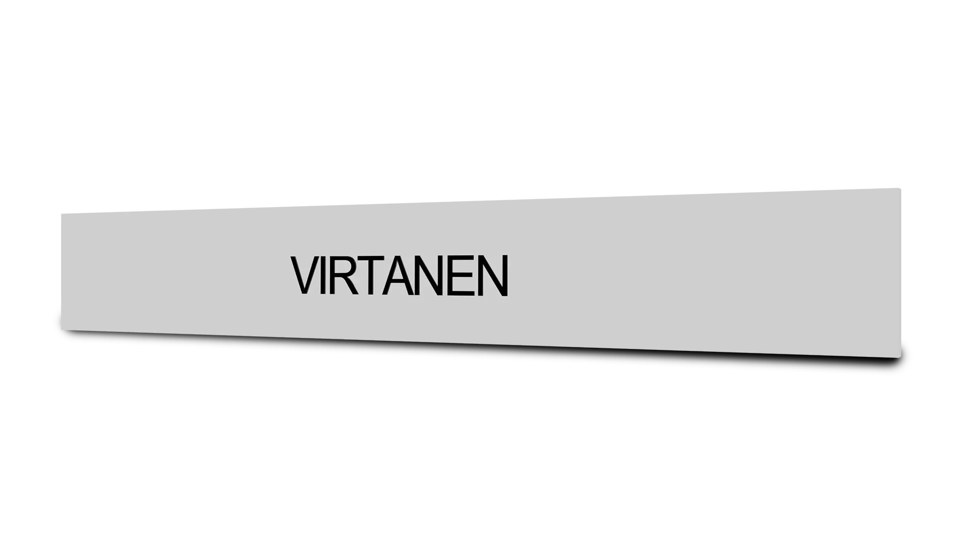 Orthex postilaatikon nimikyltti nopeasti toimitettuna